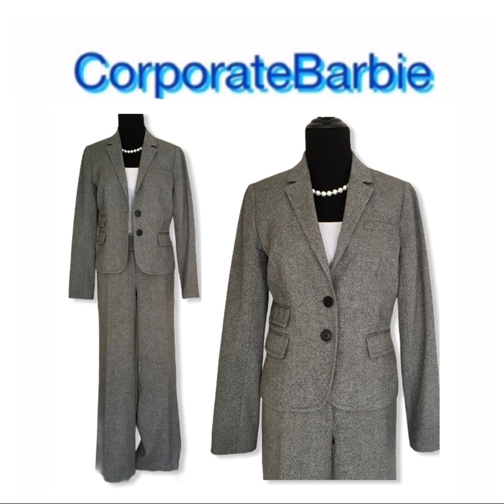 J. Crew Favorite Fit Tweed Blazer Size 6 8